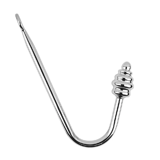 8826 GreatBenefit Ribbed Anal Screw-in Set Hook 1122